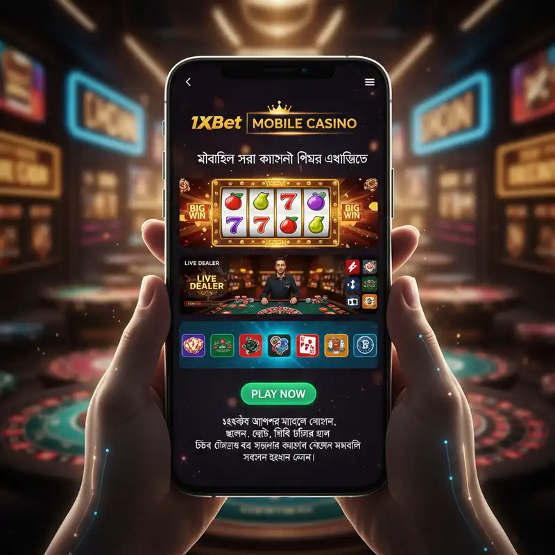 1xbet Mobile Casino Experience