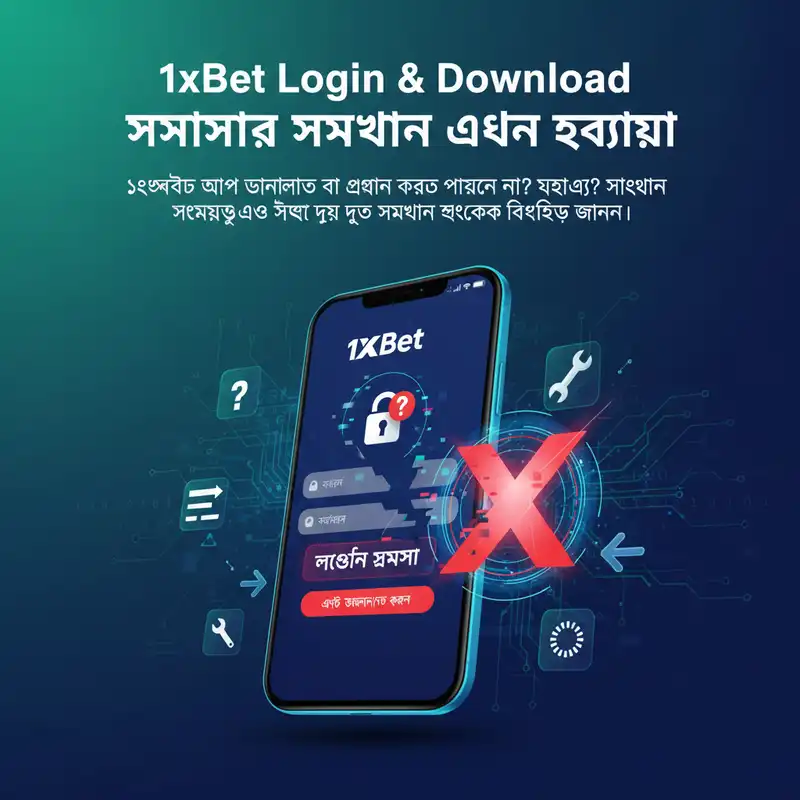 1xbet Login & Download সমস্যার সমাধান